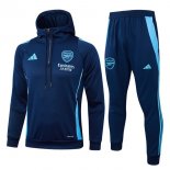 Felpa Cappuccio Arsenal 2024/2025 Blu 3