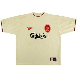 Thailandia Maglia Liverpool Seconda Retro 1996 1997 Bianco