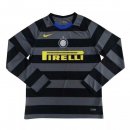 Thailandia Maglia Inter Milan Terza ML 2020/2021 Grigio