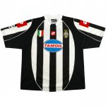 Thailandia Maglia Juventus Prima Retro 2002 2003 Nero Bianco