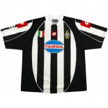 Thailandia Maglia Juventus Prima Retro 2002 2003 Nero Bianco