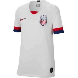 Thailandia Maglia Stati Uniti Prima 2019 Bianco Thailandia Maglia Stati Uniti Prima 2019 Bianco
