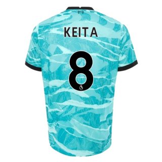 Maglia Liverpool NO.8 Keita Seconda 2020/2021 Blu