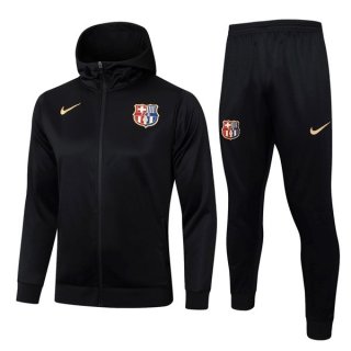 Felpa Cappuccio Barcellona 2024/2025 Nero 3 Felpa Cappuccio Barcellona 2024/2025 Nero 3