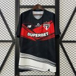 Thailandia Maglia Sao Paulo Pre-Match 2025/2026 Nero Rosso