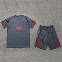 Maglia Formazione Liverpool Set Completo 2020/2021 Grigio Rosso