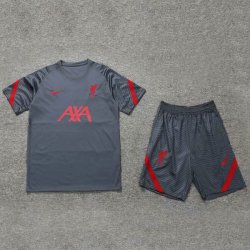 Maglia Formazione Liverpool Set Completo 2020/2021 Grigio Rosso