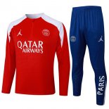 Felpa Allenamento PSG 2025/2026 Rosso 3