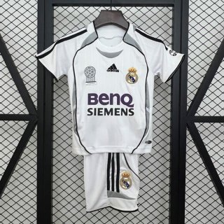Maglia Real Madrid Prima Bambino Retro 2006-2007 Maglia Real Madrid Prima Bambino Retro 2006-2007