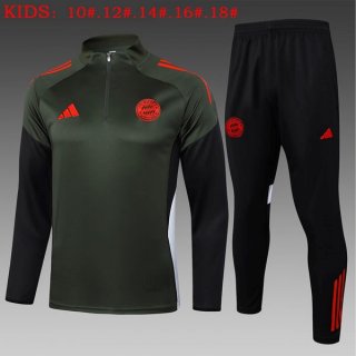 Bambino Felpa Allenamento Bayern Monaco 2025/2026 Verde 5 Bambino Felpa Allenamento Bayern Monaco 2025/2026 Verde 5