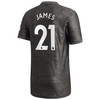 Maglia Manchester United NO.21 James Seconda 2020/2021 Nero Maglia Manchester United NO.21 James Seconda 2020/2021 Nero