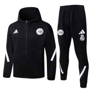 Giacca Cappuccio Ajax 2026/2027 Nero
