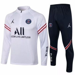 Giacca Paris Saint Germain 2021/2022 Bianco Nero Giacca Paris Saint Germain 2021/2022 Bianco Nero