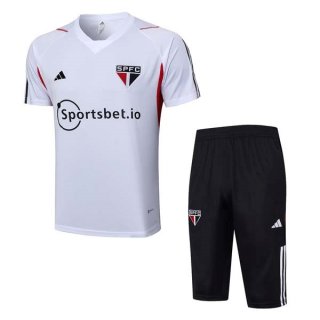 Maglia Formazione Sao Paulo Set Completo 2023/2024 Bianco 2 Maglia Formazione Sao Paulo Set Completo 2023/2024 Bianco 2