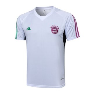 Maglia Formazione Bayern Monaco 2024 Bianco Maglia Formazione Bayern Monaco 2024 Bianco