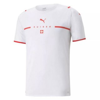 Thailandia Maglia Svizzera Seconda 2021 Bianco Thailandia Maglia Svizzera Seconda 2021 Bianco