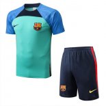 Maglia Formazione Barcellona Set Completo 2022-2023 Verde