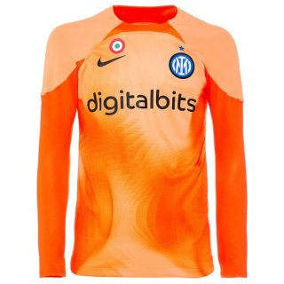 Thailandia Maglia Inter Milan Portiere 2022-2023 Arancione