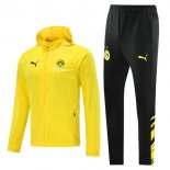 Giacca a vento Borussia Dortmund Set Completo 2021/2022 Giallo Nero