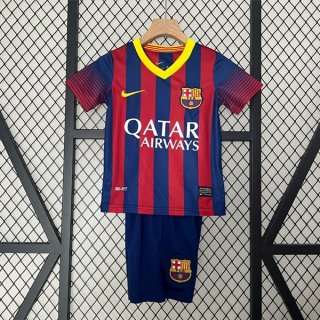 Maglia Barcellona Prima Retro Bambino 2013 2014