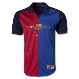 Thailandia Maglia Barcellona Prima 1899 1999 Thailandia Maglia Barcellona Prima 1899 1999