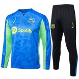 Felpa Allenamento Barcellona 2024/2025 Blu Verde
