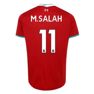 Maglia Liverpool NO.11 M.Salah Prima 2020/2021 Rosso