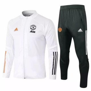 Giacca Manchester United 2020/2021 Bianco Nero Arancione