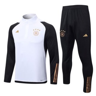 Felpa Germania 2022/2023 Bianco Nero Felpa Germania 2022/2023 Bianco Nero