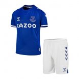 Maglia Everton Prima Bambino 2020/2021 Blu Bianco
