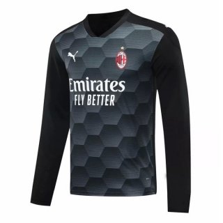 Thailandia Maglia AC Milan Seconda ML Portiere 2020/2021 Nero Thailandia Maglia AC Milan Seconda ML Portiere 2020/2021 Nero