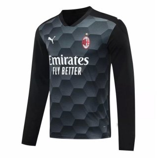 Thailandia Maglia AC Milan Seconda ML Portiere 2020/2021 Nero