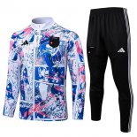 Felpa Allenamento Giappone 2025/2026 Blu Bianco 5