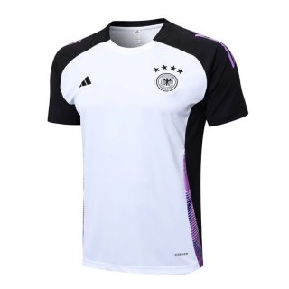 Maglia Formazione Germania 2024/2025 Bianco Nero Maglia Formazione Germania 2024/2025 Bianco Nero
