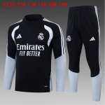 Bambino Felpa Allenamento Real Madrid 2026/2027 Nero 3