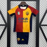 Maglia Roma Prima Bambino Retro 2001-2002