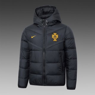 Piumino Portogallo 2024/2025 Nero Piumino Portogallo 2024/2025 Nero