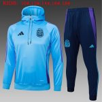 Bambino Felpa Cappuccio Argentina 2025/2026 Blu