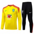 Felpa Allenamento Brasile 2026/2027 Giallo Felpa Allenamento Brasile 2026/2027 Giallo