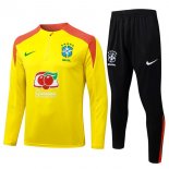Felpa Allenamento Brasile 2026/2027 Giallo Felpa Allenamento Brasile 2026/2027 Giallo