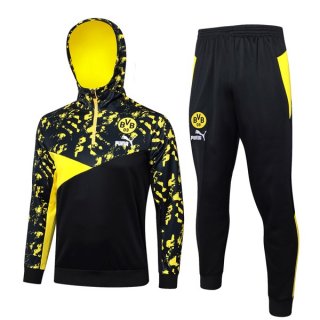 Felpa Cappuccio Borussia Dortmund 2024/2025 Giallo Nero