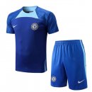 Maglia Formazione Chelsea Set Completo 2022-2023 Blu 2