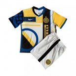 Maglia Inter Milan 4ª Bambino 2020/21 Giallo
