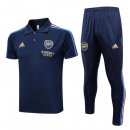 Polo Arsenal Set Completo 2023/2024 Blu