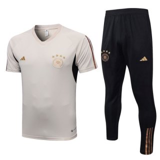 Formazione Germania Set Completo 2022/2023 Grigio Nero Formazione Germania Set Completo 2022/2023 Grigio Nero