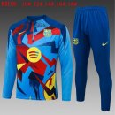 Bambino Felpa Allenamento Barcellona 2026/2027 Blu 5 Bambino Felpa Allenamento Barcellona 2026/2027 Blu 5