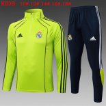 Bambino Felpa Allenamento Real Madrid 2025/2026 Verde 5