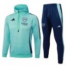 Felpa Cappuccio Arsenal 2025/2026 Verde