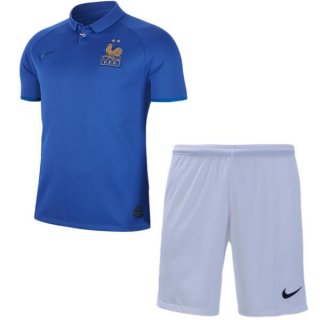 Maglia Francia Bambino 100th Blu Maglia Francia Bambino 100th Blu