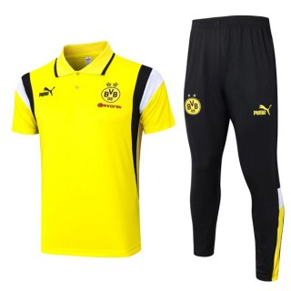 Polo Borussia Dortmund Set Completo 2024 Giallo Polo Borussia Dortmund Set Completo 2024 Giallo